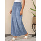 Magnificent Women's Cotton Self Design Smocked Trousers