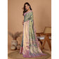 Superb Women's Jacquard Saree With Blouse Piece