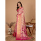 Superb Women's Jacquard Saree With Blouse Piece