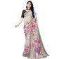 Awesome Women's Georgette Floral Printed Saree With Blouse Piece