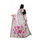 Awesome Women's Georgette Floral Printed Saree With Blouse Piece