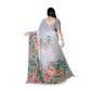 Awesome Women's Georgette Floral Printed Saree With Blouse Piece