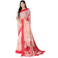 Awesome Women's Georgette Floral Printed Saree With Blouse Piece