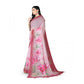 Awesome Women's Georgette Floral Printed Saree With Blouse Piece