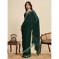 Delightful Women's Georgette Printed Saree With Blouse Piece