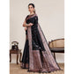 Fabulous Women's Jacquard Woven Saree With Blouse Piece