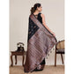 Fabulous Women's Jacquard Woven Saree With Blouse Piece