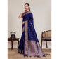 Fabulous Women's Jacquard Woven Saree With Blouse Piece