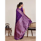 Fabulous Women's Jacquard Woven Saree With Blouse Piece