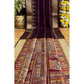 Superb Women's Tussar Silk Madhubani Saree With Blouse Piece