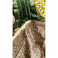 Superb Women's Tussar Silk Madhubani Saree With Blouse Piece