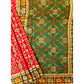 Dazzling Women's Patola Silk Meena And Zari Woven Saree With Blouse Piece