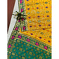 Dazzling Women's Patola Silk Meena And Zari Woven Saree With Blouse Piece
