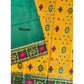 Dazzling Women's Patola Silk Meena And Zari Woven Saree With Blouse Piece