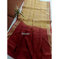 Tremendous Women's Raw Silk Ikkat Saree With Blouse Piece