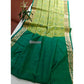 Tremendous Women's Raw Silk Ikkat Saree With Blouse Piece