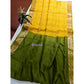 Tremendous Women's Raw Silk Ikkat Saree With Blouse Piece