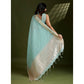 Charming Women's Tissue Checks With Buttis Saree With Blouse Piece