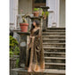 Casual Women's Silk Blend Butti Pattern Saree With Blouse Piece