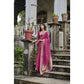 Casual Women's Silk Blend Butti Pattern Saree With Blouse Piece