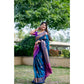 Fantastic Women's Katan Silk Zari Weaving Saree With Blouse Piece