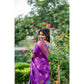 Fantastic Women's Katan Silk Zari Weaving Saree With Blouse Piece