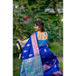 Fantastic Women's Katan Silk Zari Weaving Saree With Blouse Piece