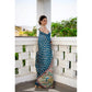 Charming Women's Faux Tussar Silk Geometric Print Saree With Blouse Piece