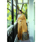 Charming Women's Faux Tussar Silk Geometric Print Saree With Blouse Piece
