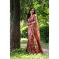 Facinating Women's Faux Tussar Silk Abstract Print Saree With Blouse Piece