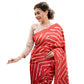 Facinating Women's Faux Tussar Silk Geometric Print Saree With Blouse Piece