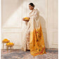 Tremendous Women's Blended Cotton Woven Motifs Saree With Blouse Piece