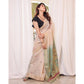 Tremendous Women's Blended Cotton Woven Motifs Saree With Blouse Piece
