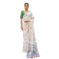 Fantastic Women's Blended Cotton Floral Weaving Pattern Saree With Blouse Piece