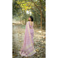 Astonishing Women's Silk Blend Checked Saree With Blouse Piece