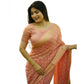Astonishing Women's Silk Blend Checked Saree With Blouse Piece