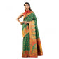 Delightful Women's Faux Banarasi Woven Motifs Saree With Blouse Piece