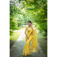 Facinating Women's Faux Banarasi Lining Pattern Saree With Blouse Piece