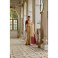 Fabulous Women's Silk Blend Ethnic Ikat Pattern Saree With Blouse Piece