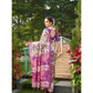 Exclusive Women's Faux Tussar Kalamkari Print Saree With Blouse Piece