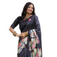 Exclusive Women's Faux Tussar Floral Saree With Blouse Piece