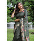 Exclusive Women's Faux Tussar Floral Saree With Blouse Piece
