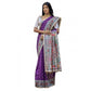 Gracious Women's Faux Tussar Geometric Print Saree With Blouse Piece