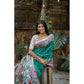 Gracious Women's Faux Tussar Geometric Print Saree With Blouse Piece