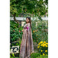 Gracious Women's Faux Tussar Geometric Print Saree With Blouse Piece