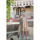 Gracious Women's Faux Tussar Floral Jal With Patola Print Saree With Blouse Piece