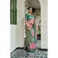 Admirable Women's Silk Blend Booti Work Ready to wear Saree With Blouse Piece