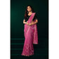 Delicate Women's Net Sequence Saree With Blouse Piece