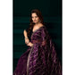 Delicate Women's Net Sequence Saree With Blouse Piece