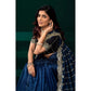 Delicate Women's Net Sequence Saree With Blouse Piece